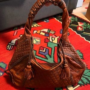 Handmade Italian Leather Handbag by Vera Pelle